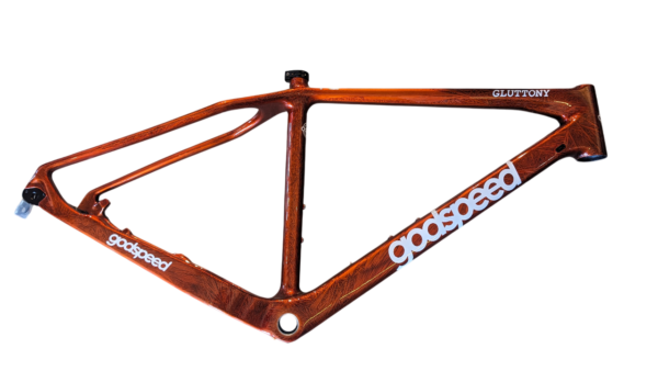 26/27.5M Gluttony Fat Frameset Cpr/Wht, Godspeed