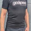 godspeed Unisex Tee Shirt Black - Image 2