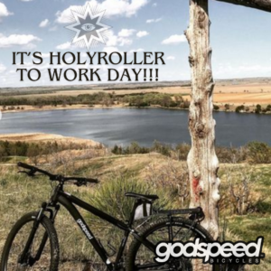 HollyRoller to Work Day!