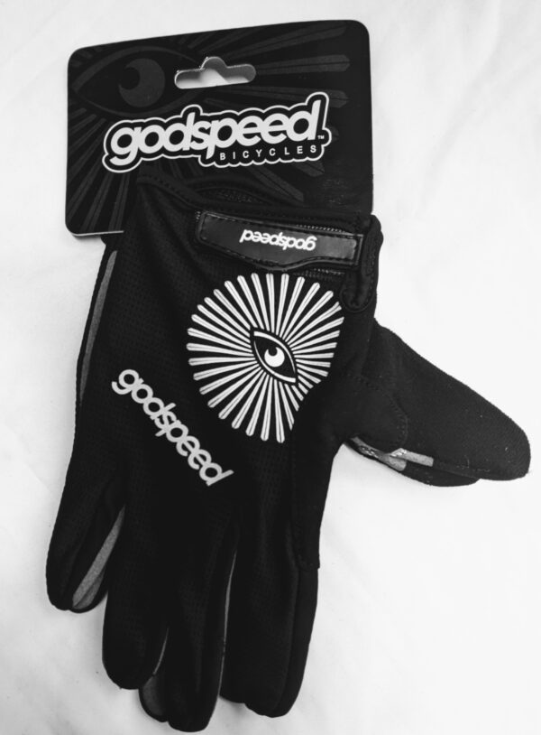 godspeed RideWrought Full-Finger Gloves Blk/Wht